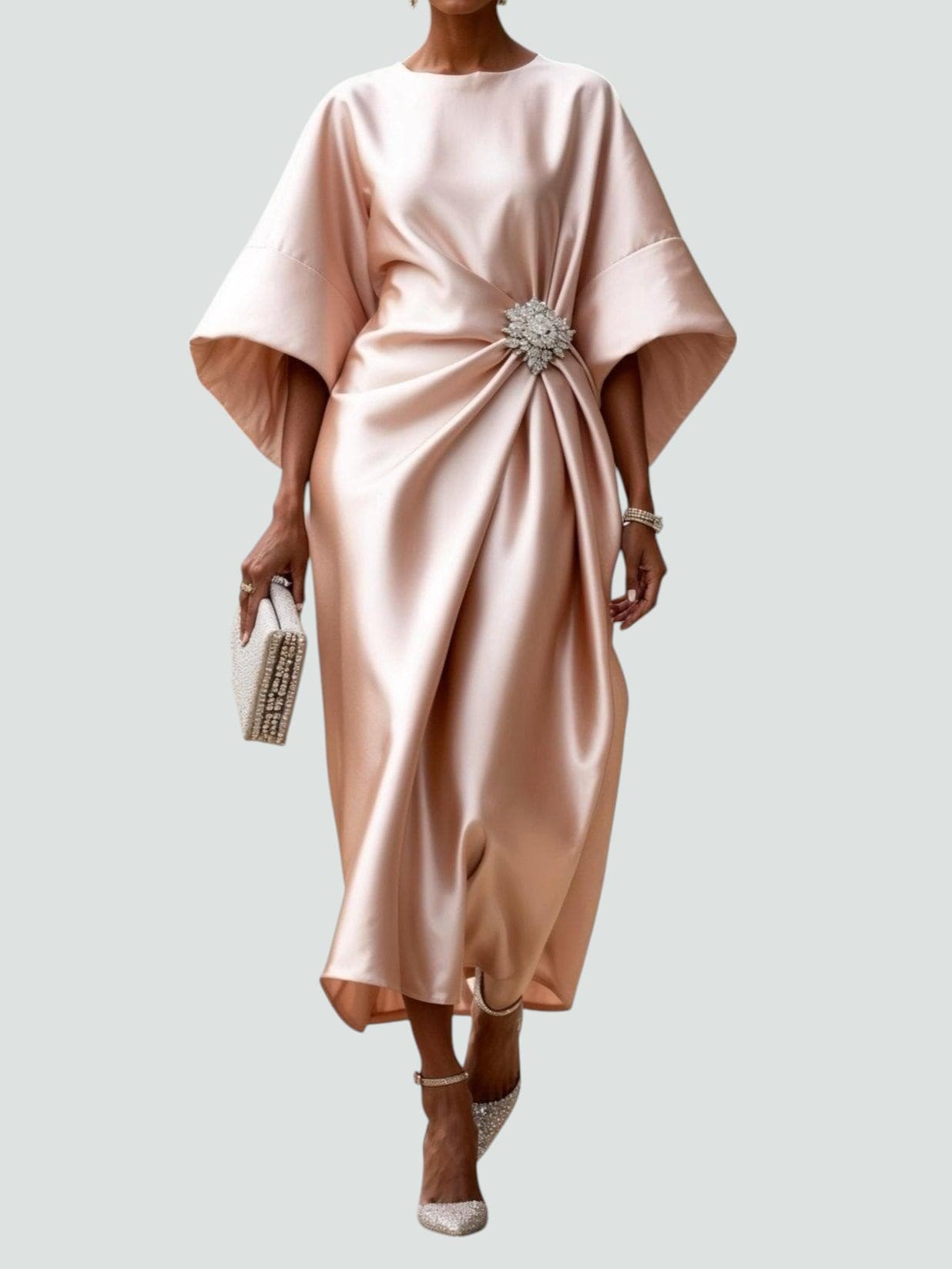 Isadora | Vestido longo de elegância atemporal
