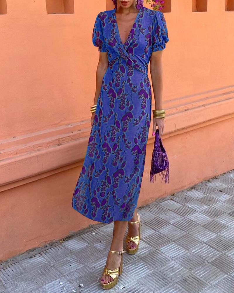 Vestido Sara | Elegância com Mangas Bufantes