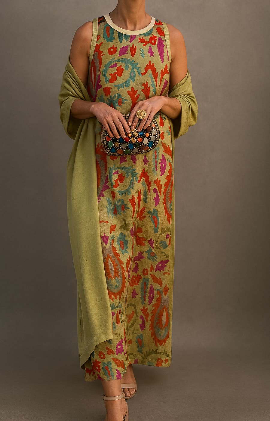 ISABELLA | Vestido Estampado Elegante