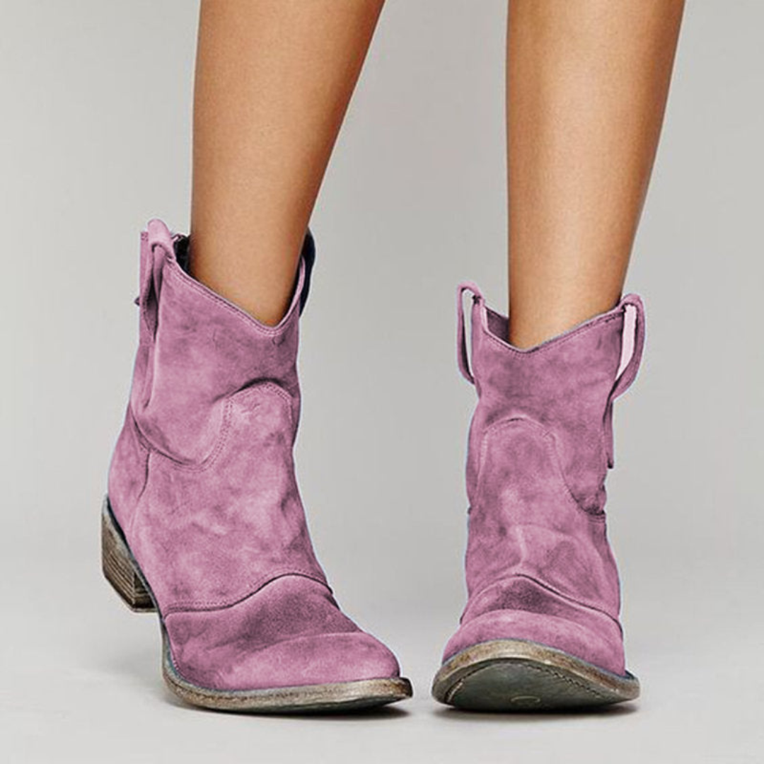 Carlotta – Botins em Pele Nobuck