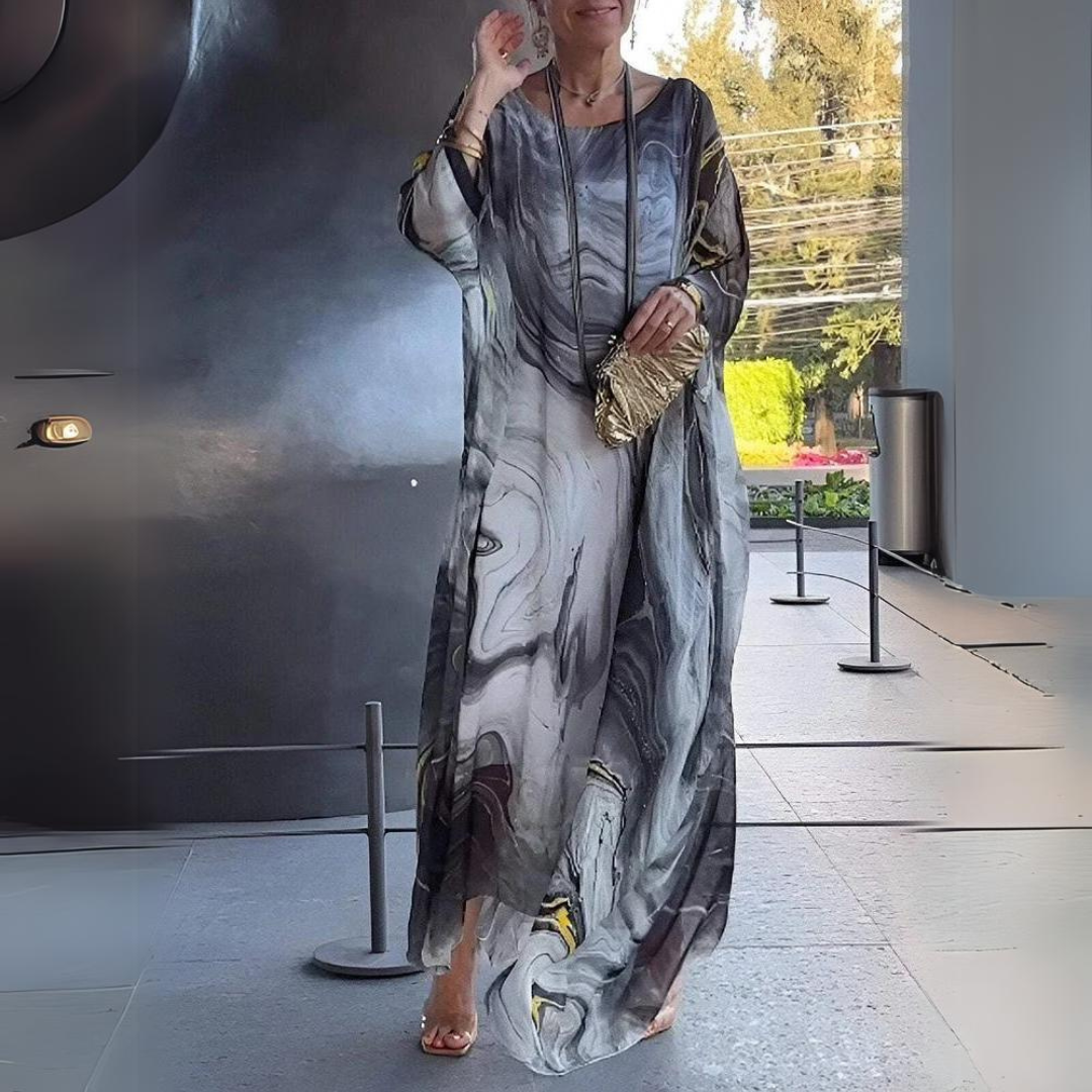 Vera | Chiffon de Seda com Elegância Intemporal
