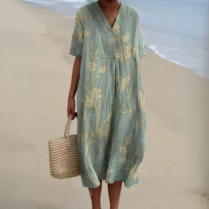 Alida™ | Vestido de verão estampado