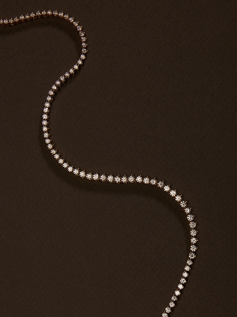 Gargantilha Rivière 14K