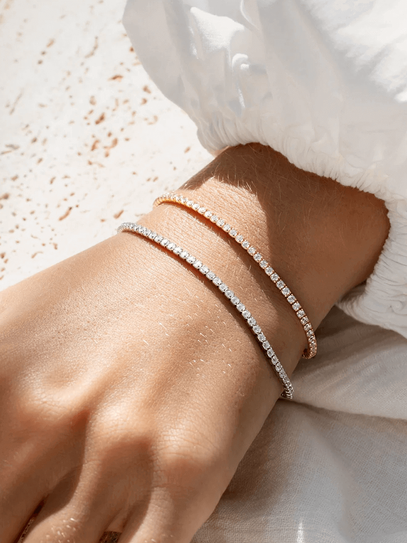 Pulseira Rivière 14K