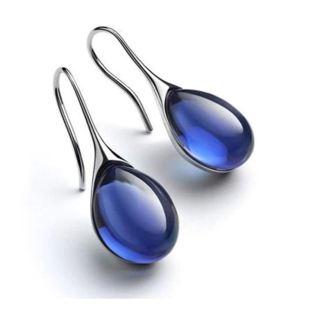 Brincos em Cristal de Ouro e de Prata