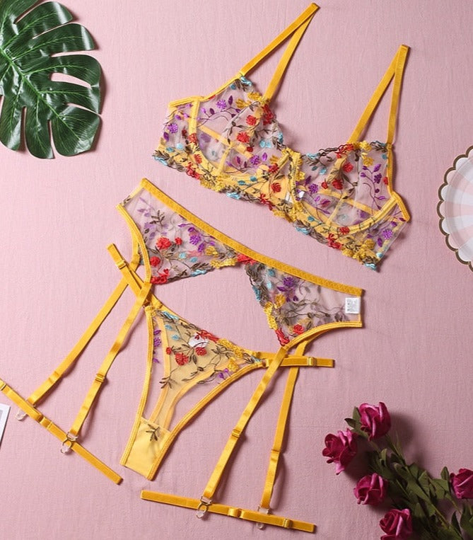 Conjunto Lingerie Realce-Suave