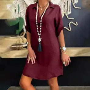 Sophia - Vestido midi elegante e atemporal