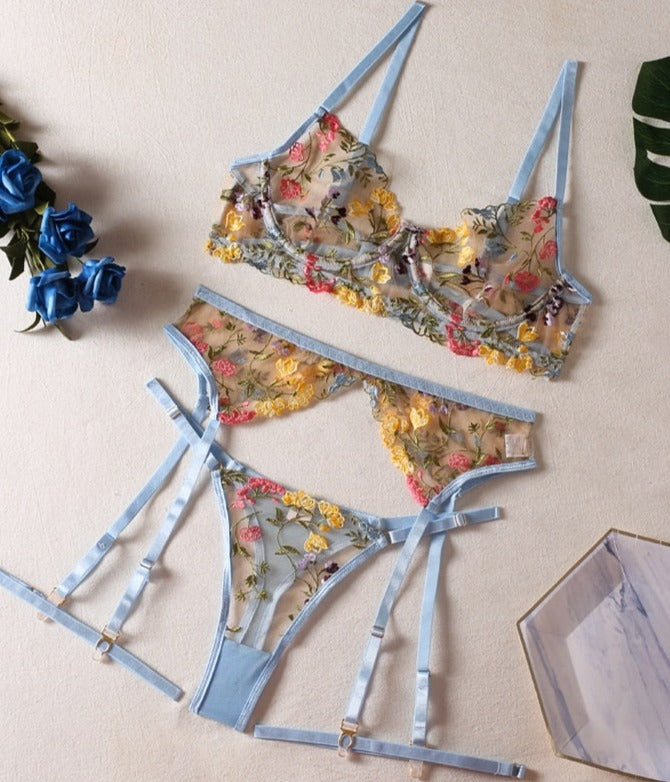 Conjunto Lingerie Realce-Suave