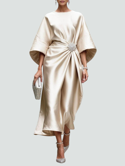 Isadora | Vestido longo de elegância atemporal