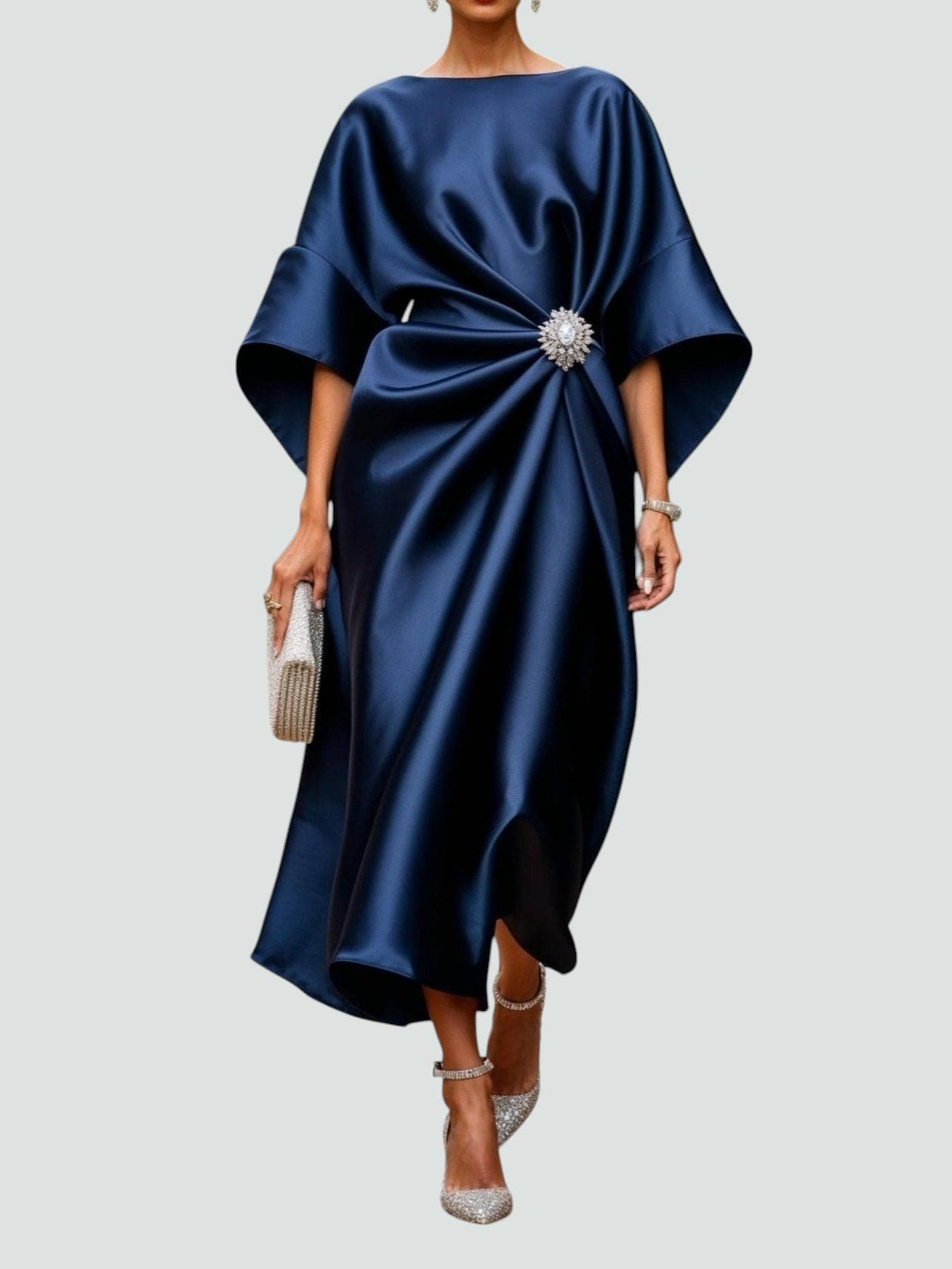 Isadora | Vestido longo de elegância atemporal