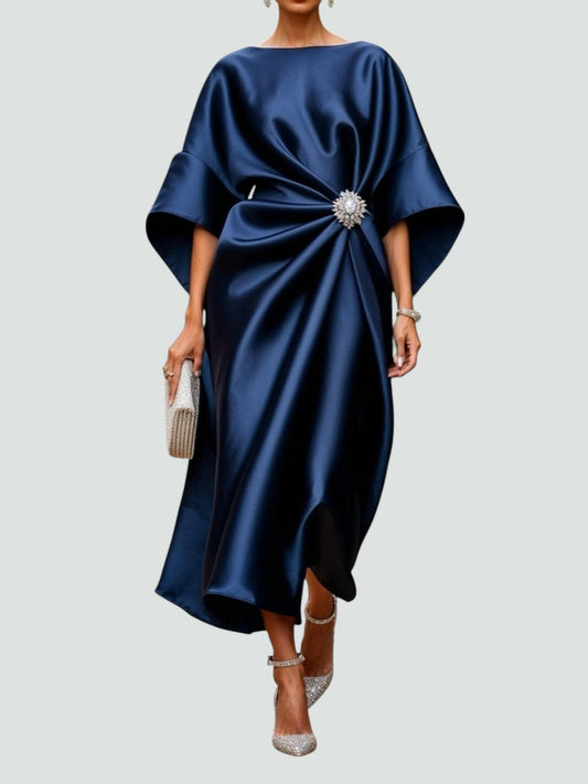 Isadora | Vestido longo de elegância atemporal