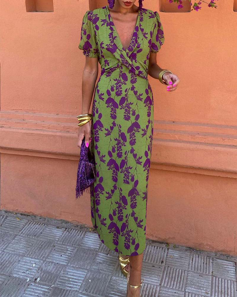 Vestido Sara | Elegância com Mangas Bufantes