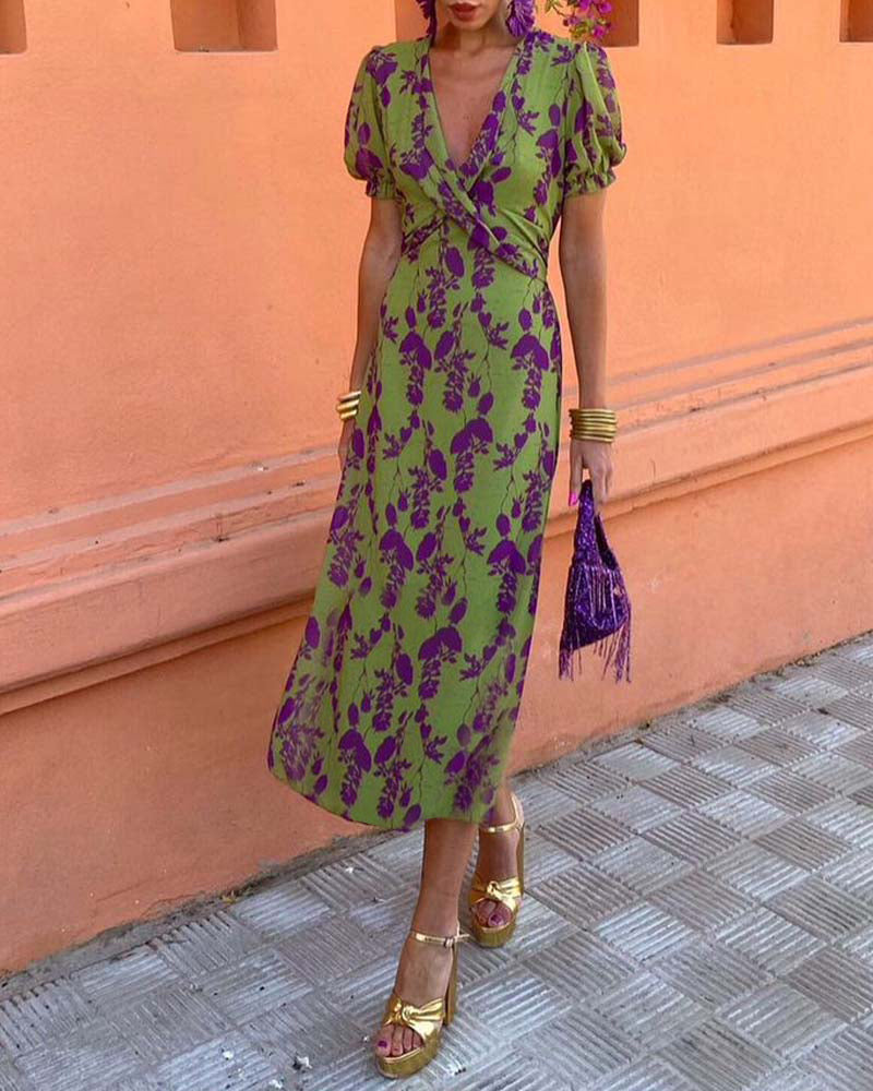 Vestido Sara | Elegância com Mangas Bufantes