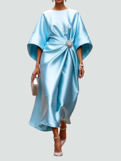 Isadora | Vestido longo de elegância atemporal