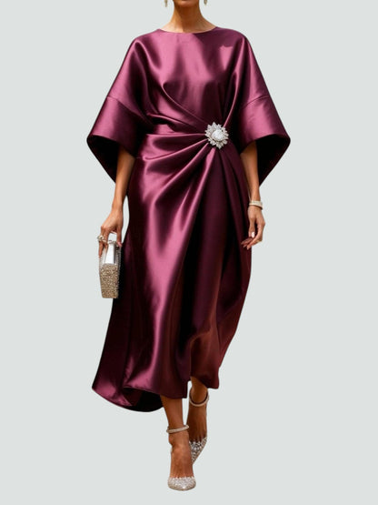 Isadora | Vestido longo de elegância atemporal