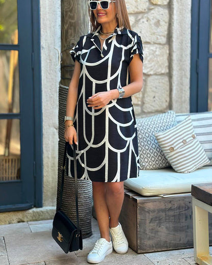 Helmi™ | Vestido de manga curta