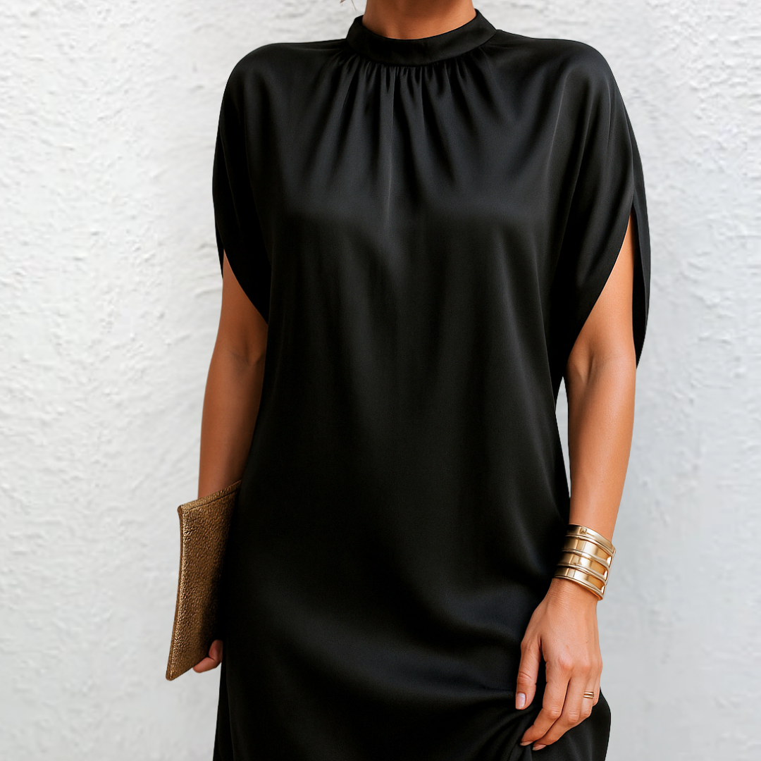 TRUDY|Vestido Elegante e Descontraído