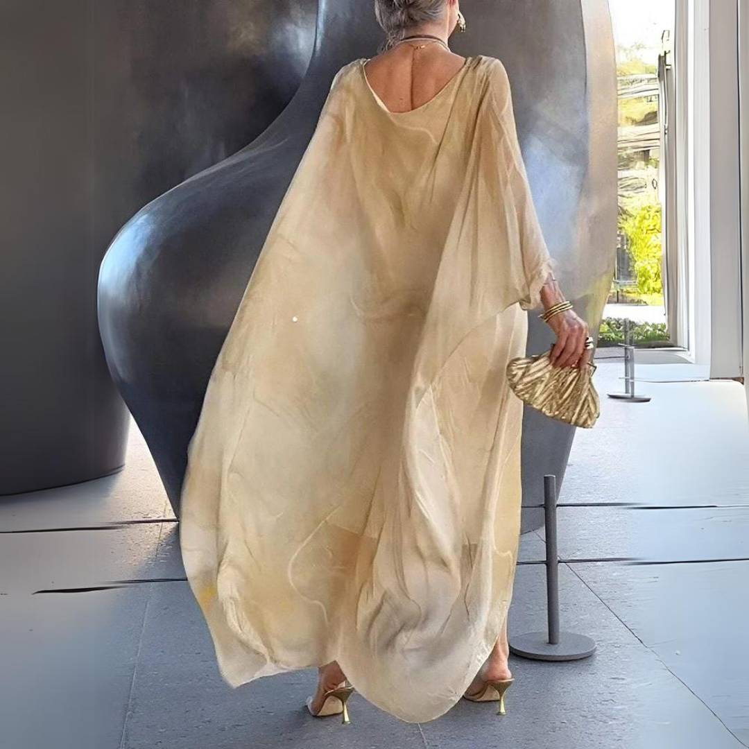 Vera | Chiffon de Seda com Elegância Intemporal