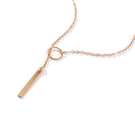 Colar Minimalista em Y