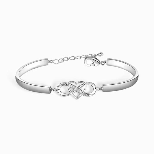 Pulseira para a minha filha "Sempre no meu coração"