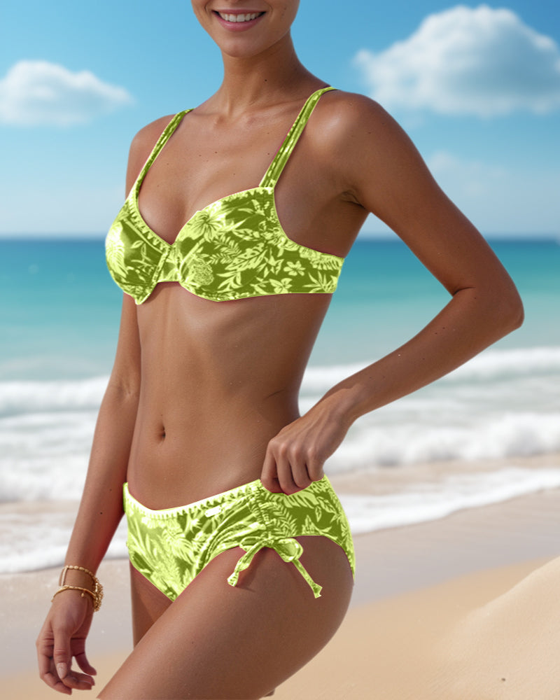 Emilia | Bikini Triângulo com Atilhos