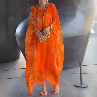 Vera | Chiffon de Seda com Elegância Intemporal