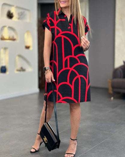 Helmi™ | Vestido de manga curta