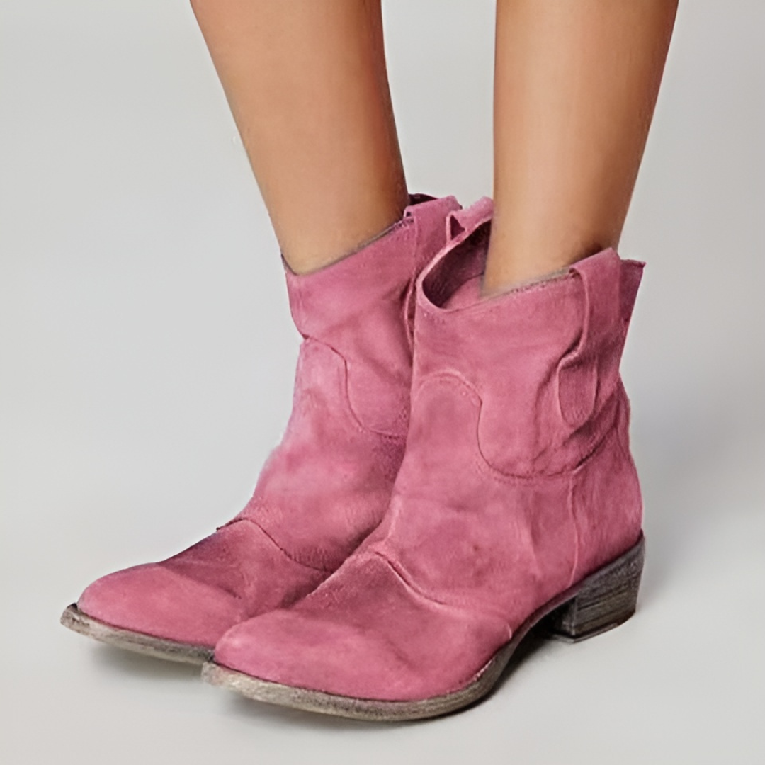 Carlotta – Botins em Pele Nobuck