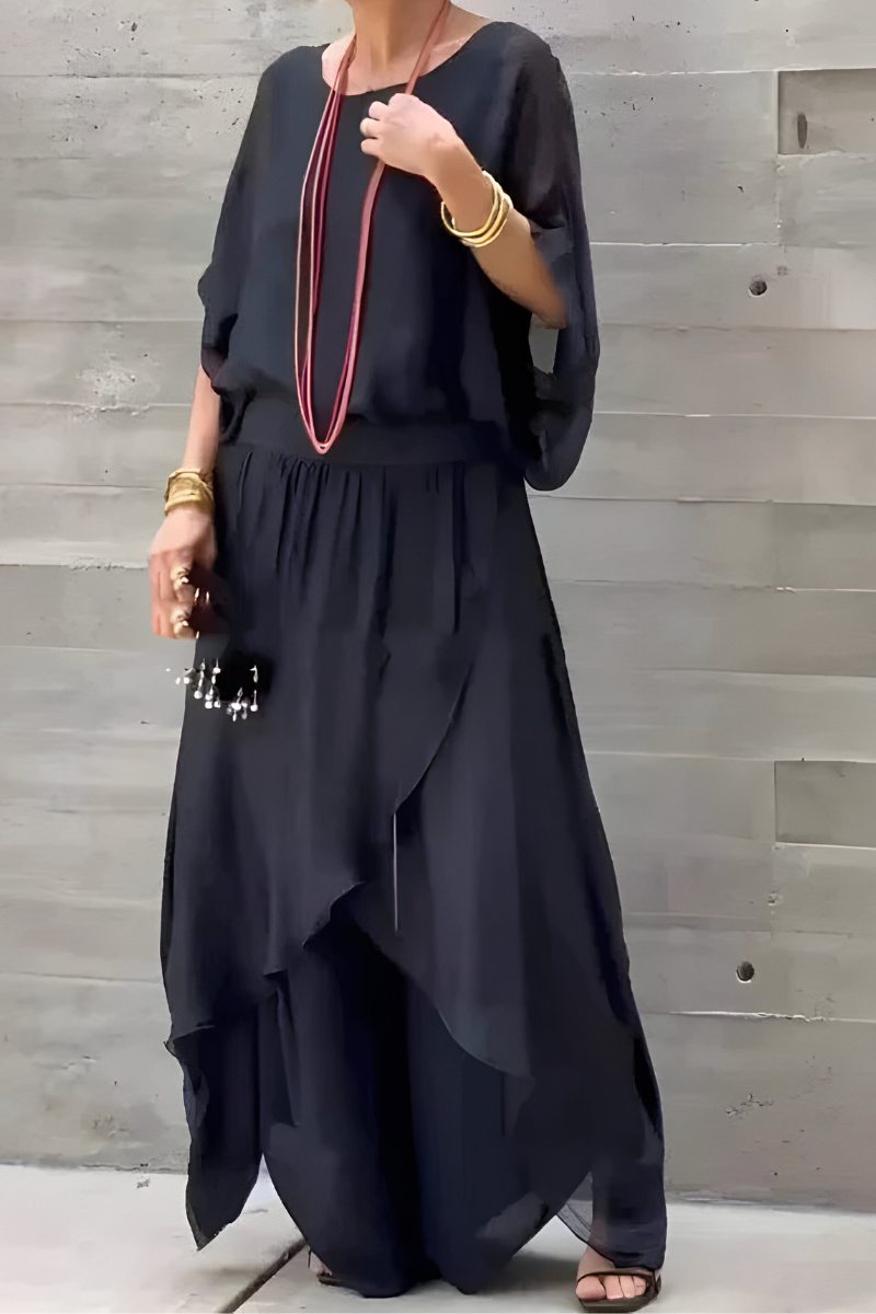 VEGA  | Conjunto fluido de chiffon