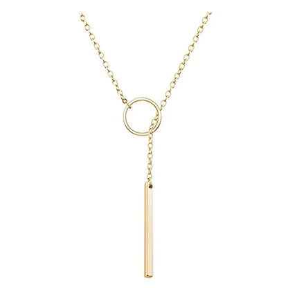 Colar Minimalista em Y