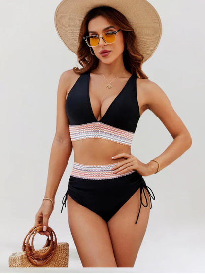 Elvie | Conjunto de bikini com cintura alta