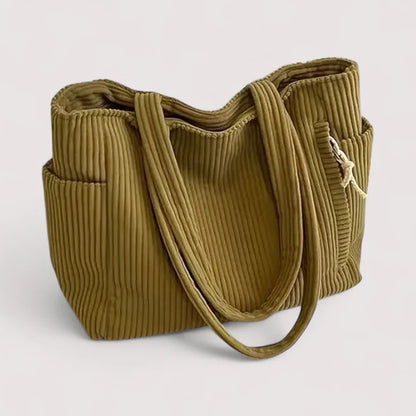 Melina - Bolsa de veludo com estilo prático e moderno