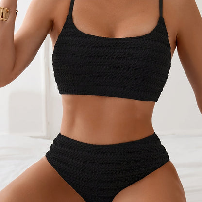 Chiara | Bikini Malha Cintura Alta