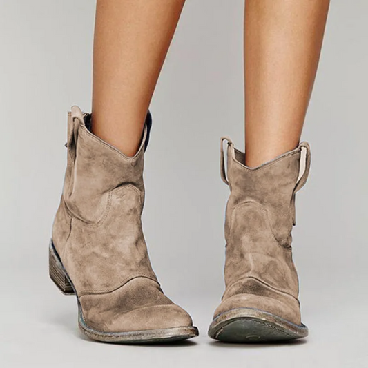 Carlotta – Botins em Pele Nobuck