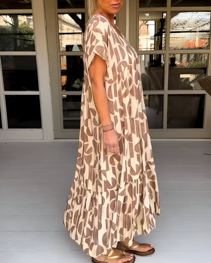 Felicia™ | Vestido arejado com decote em V