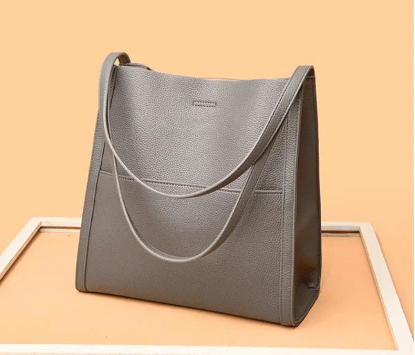 Elda - Bolsa tiracolo simples em cor lisa