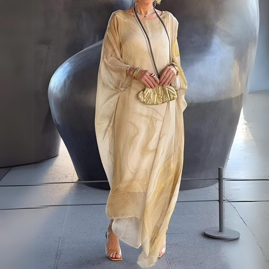 Vera | Chiffon de Seda com Elegância Intemporal
