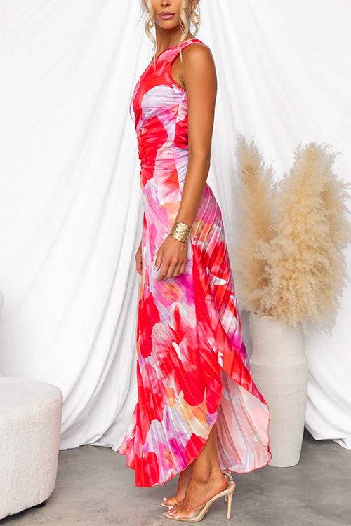 Katie | Vestido Plissado de Verão