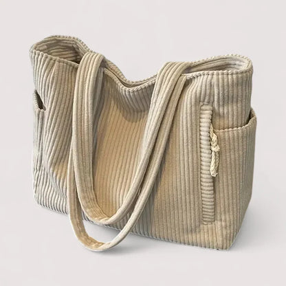 Melina - Bolsa de veludo com estilo prático e moderno