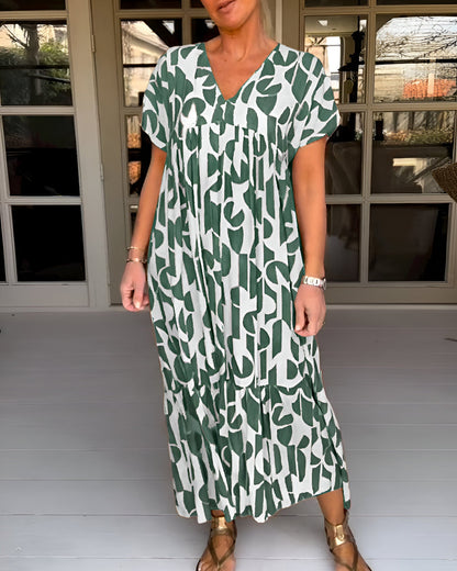 Felicia™ | Vestido arejado com decote em V