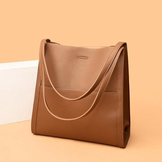 Elda - Bolsa tiracolo simples em cor lisa