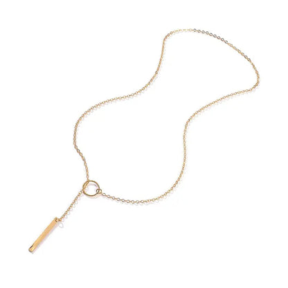 Colar Minimalista em Y