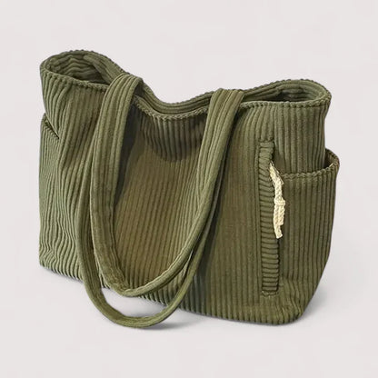 Melina - Bolsa de veludo com estilo prático e moderno