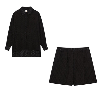 Maud | Conjunto de camisa e shorts chique