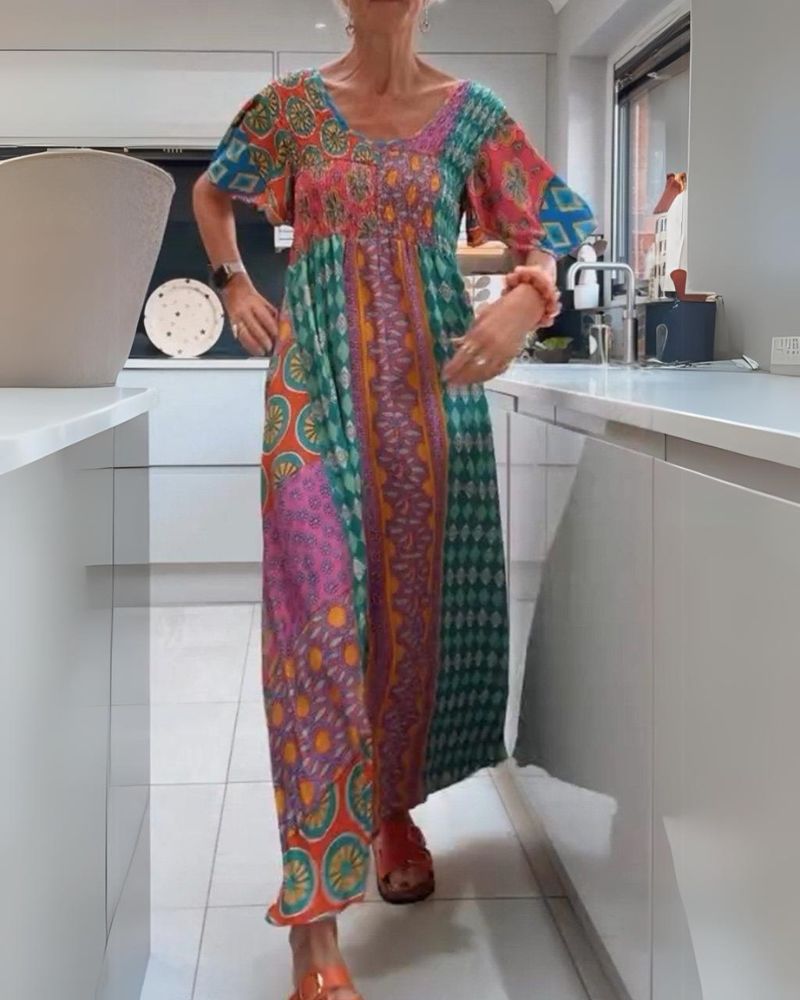 DELISE - VESTIDO BOHEMIANO