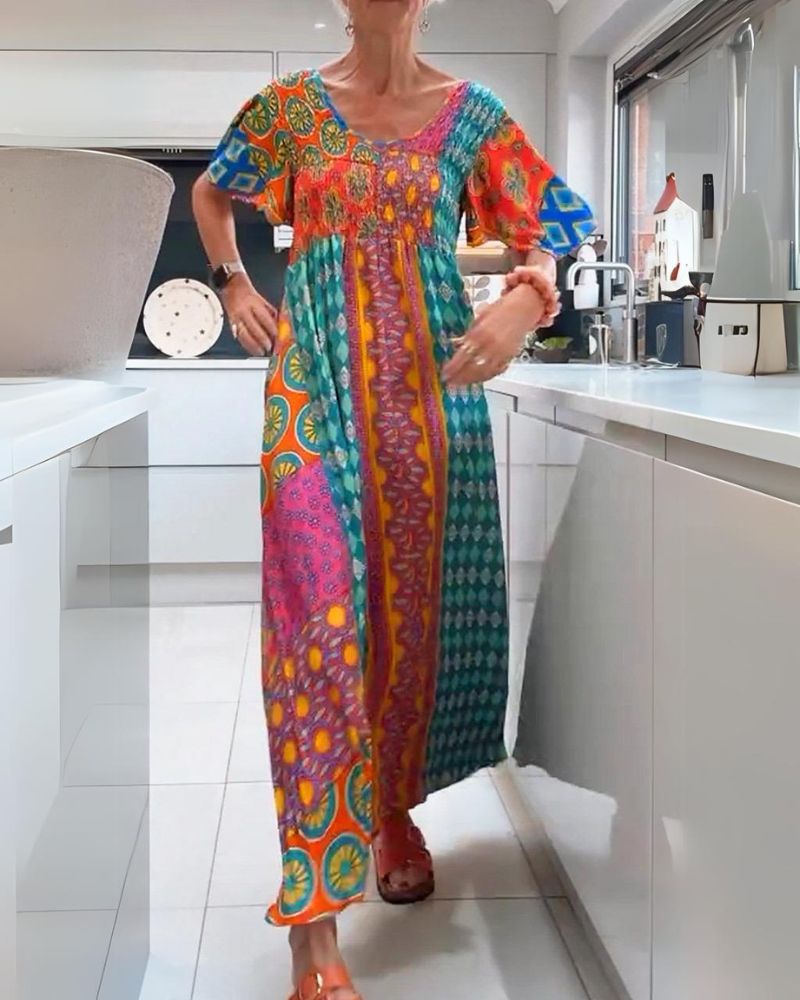 DELISE - VESTIDO BOHEMIANO