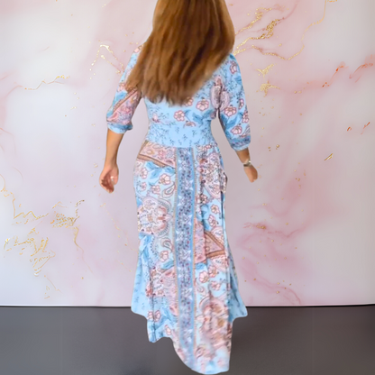 Marga™ | Vestido de verão elegante com decote em V