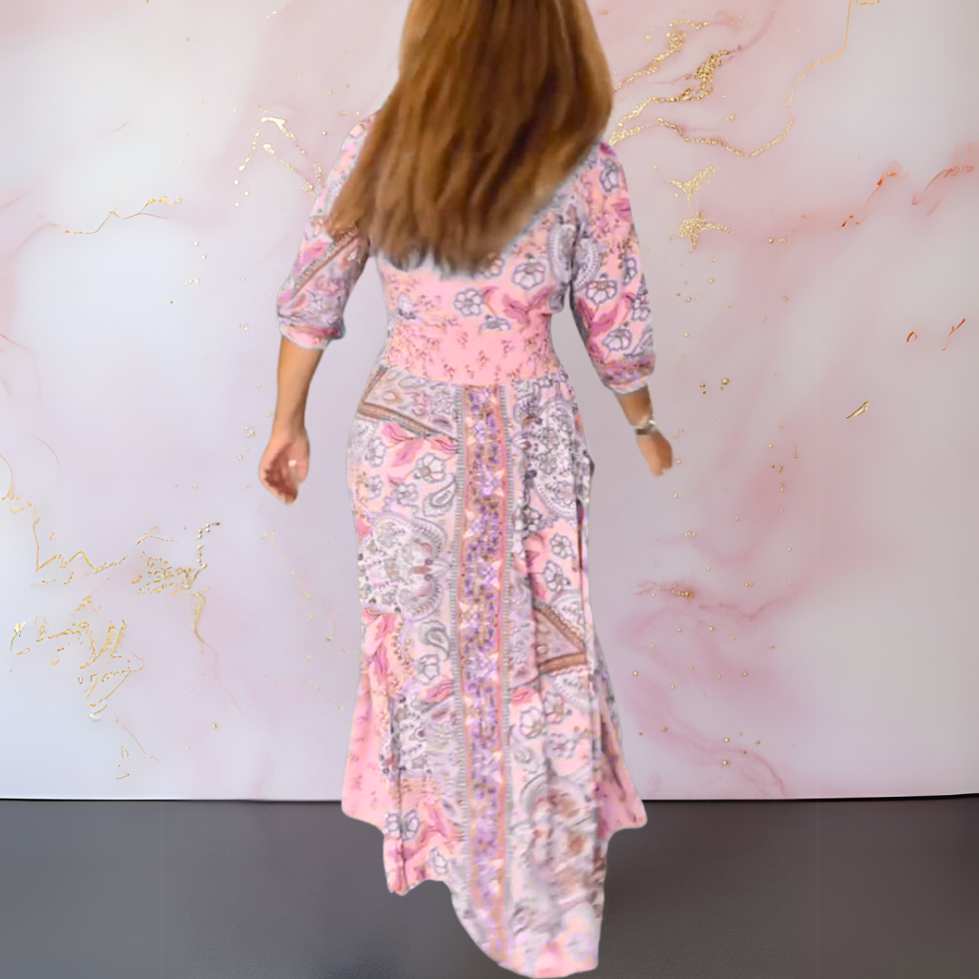 Marga™ | Vestido de verão elegante com decote em V