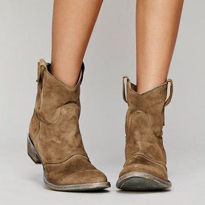 Carlotta – Botins em Pele Nobuck