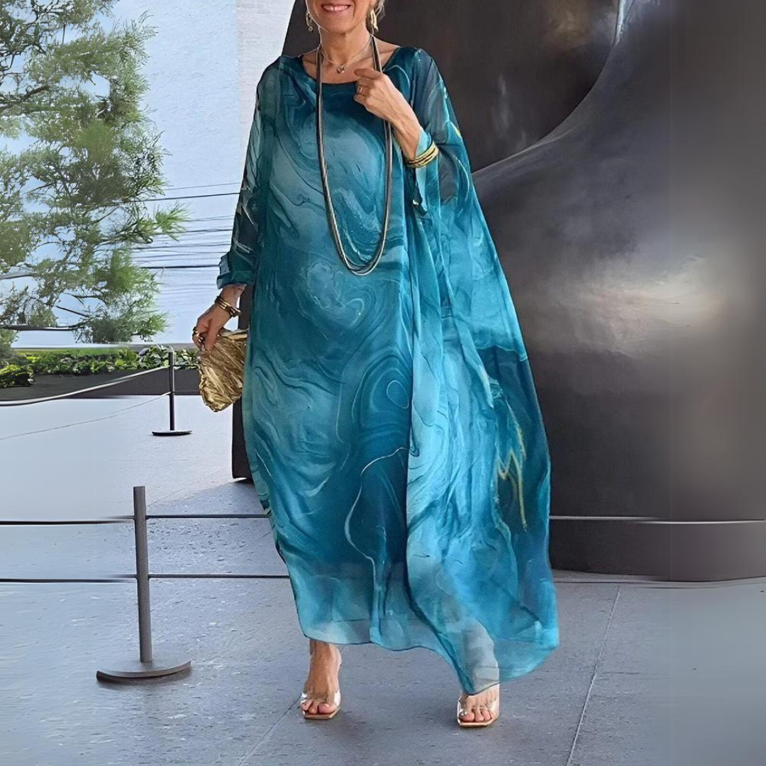 Vera | Chiffon de Seda com Elegância Intemporal